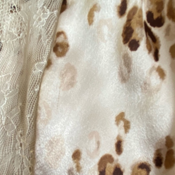 Victoria Secret Leopard Print Lace Dainty Feminine Babydoll Camisole Sz-S - Picture 13 of 16
